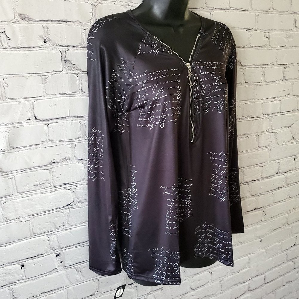 Bergamo Half-Zip Lightweight Pullover with Script
